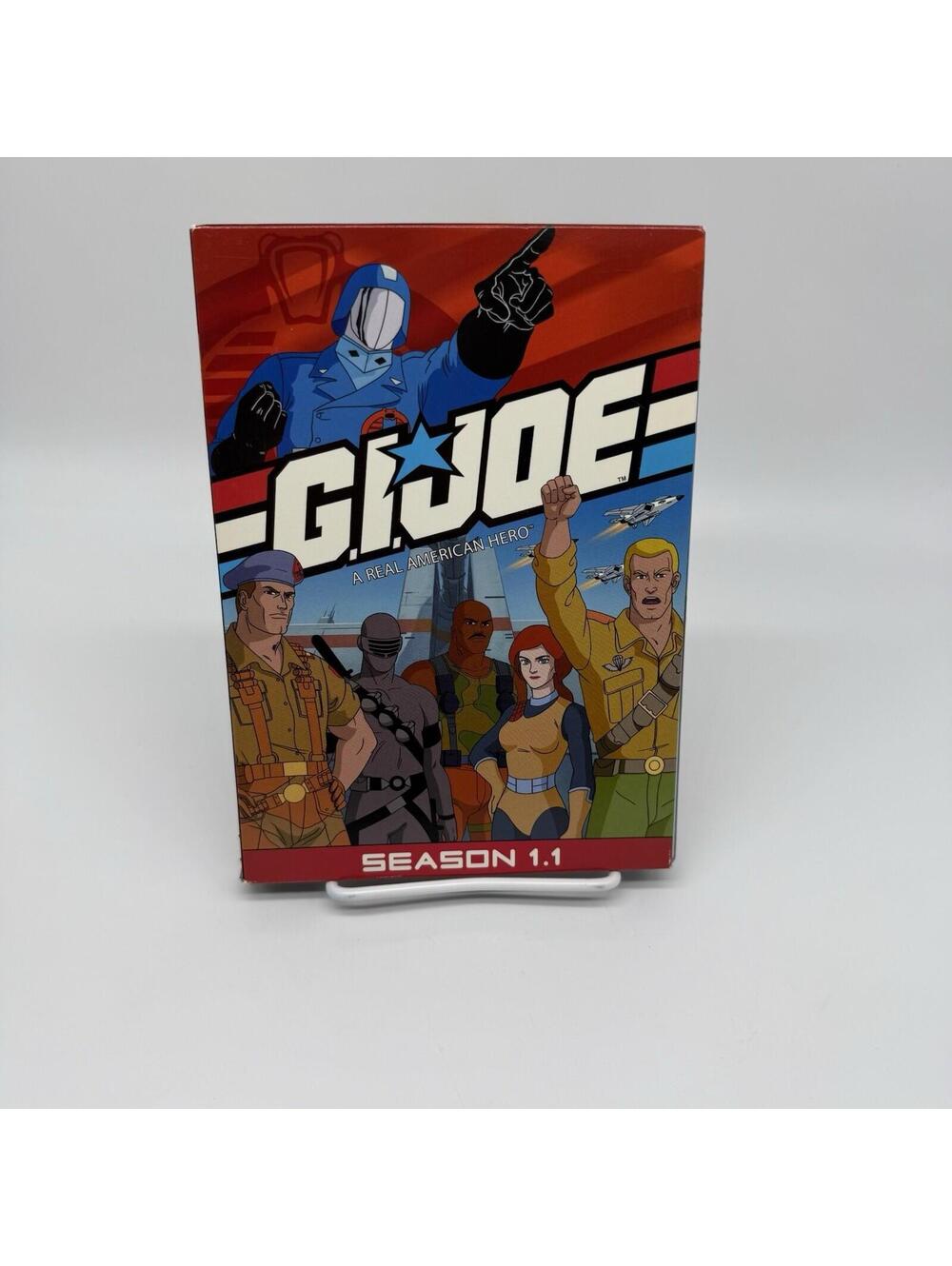 G.I. Joe A Real American Hero 1.1 - Season One Part 1 (DVD, 2009, 4-Disc Set)